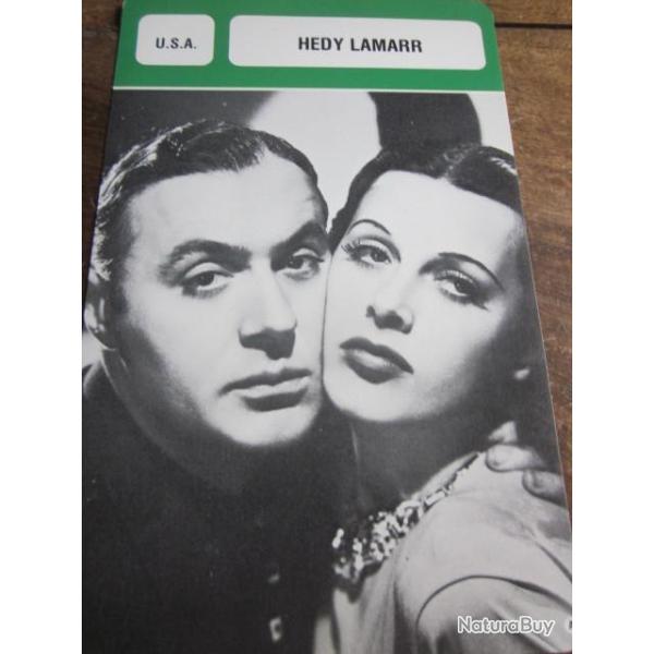 fiche cinema  HEDY LAMARR  usa