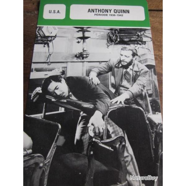 fiche cinema  ANTHONY QUINN   usa
