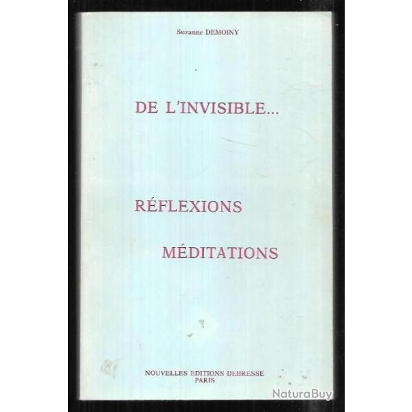 de l'invisible ...rflexions mditations de suzanne demoiny , rincarnation,
