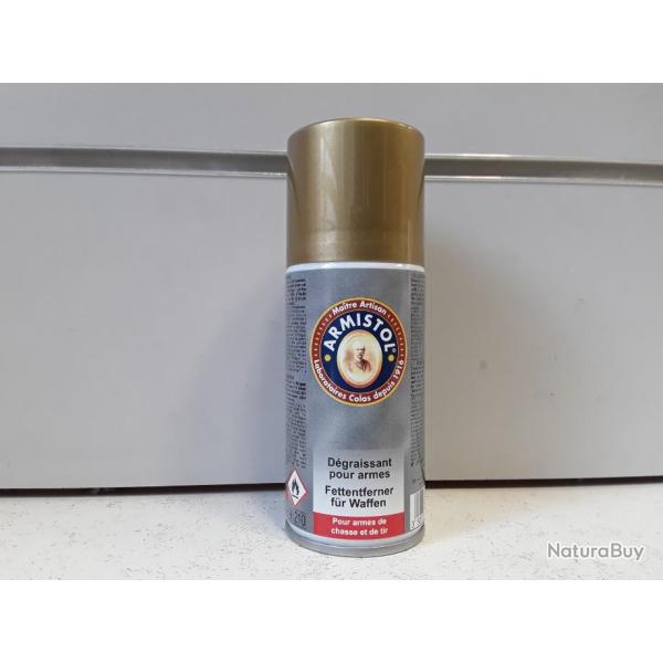 BOMBE  ARMISTOL DEGRAISSANT POUR ARMES 150ML