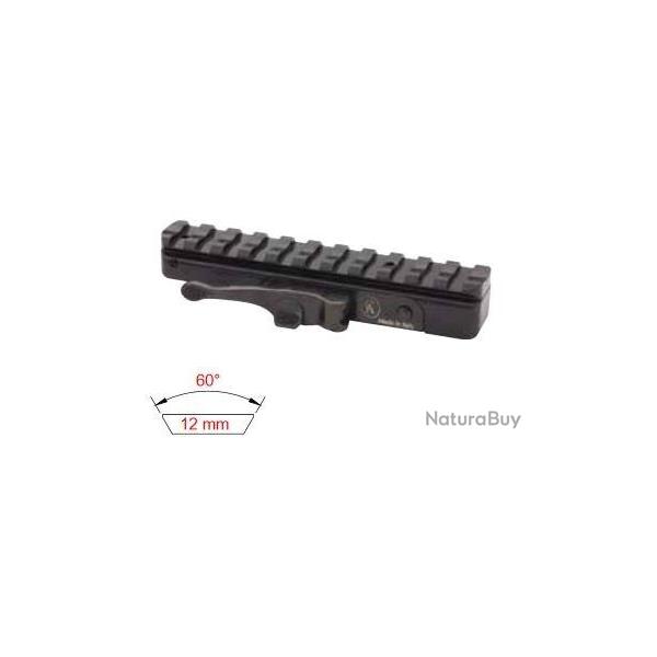 MONTAGE AMOVIBLE RAIL 12MM - PICATINNY