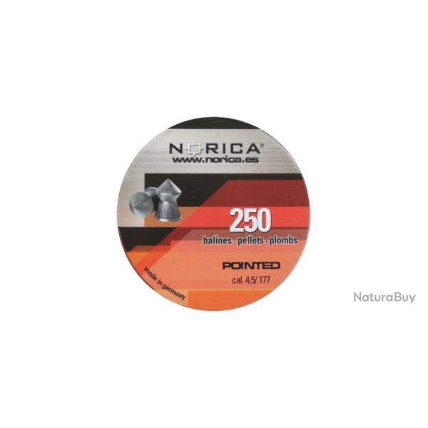 PLOMBS POINTUS 4.5MM X250 - NORICA