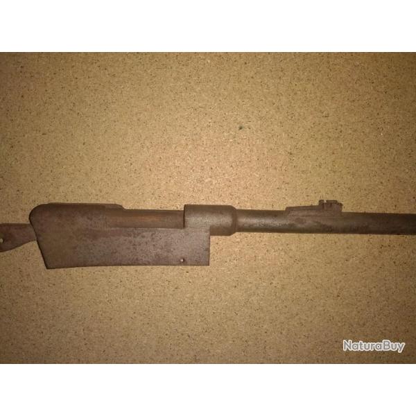 Canon avec Boitier Lebel Scolaire au meme N   cal.  6 mm Bosquette