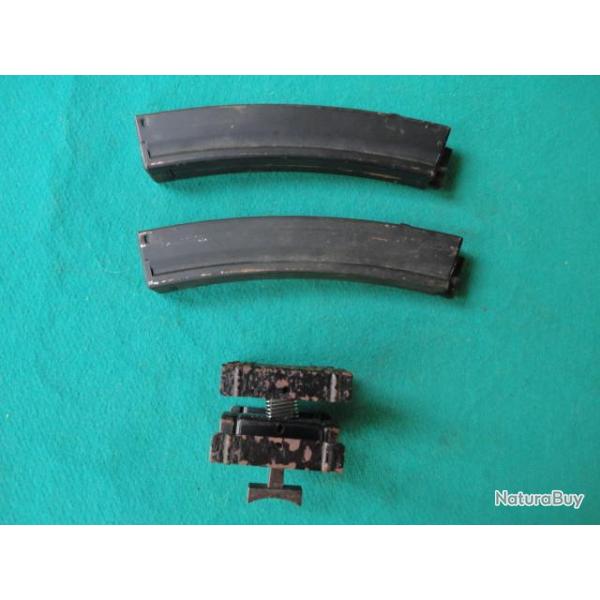 Chargeurs Hi-Cap � billes pour airsoft MP 5.