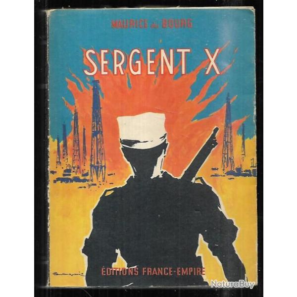 sergent x de maurice de bourg france empire , lgion trangre