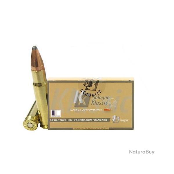 Munitions SOLOGNE calibre 358 Win Core Lock 200gr - 13g x20