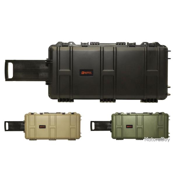 Mallette Waterproof 75x33x13cm Tan mousse vague - Nuprol