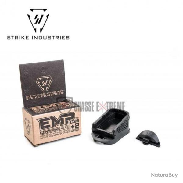 Extension de Chargeur STRIKE INDUSTRIES pour Glock 26 GEN3