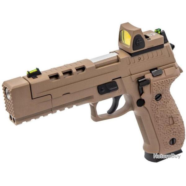 REPLIQUE VORSK GBB GAZ VP26X TAN 1,0J + POINT ROUGE BDS