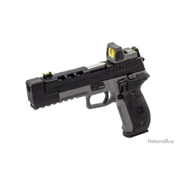 R�plique Vorsk GBB gaz VP26X Grey Frame 1,0J + point rouge BDS