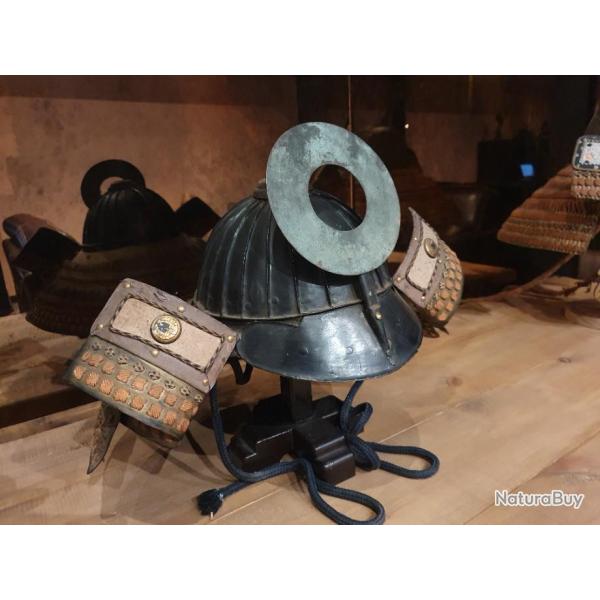 Kabuto Suji Edo 22 ken yoroi Samourai Matsuba ni hanabishi