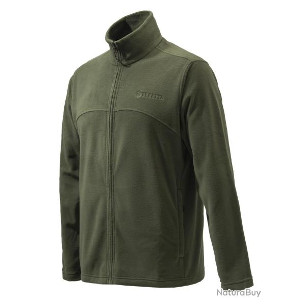 Veste de chasse polaire zipp�e vert BERETTA