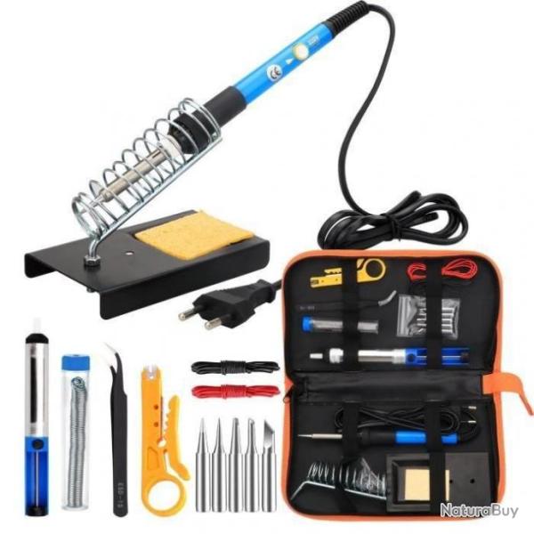 TOP ENCHERE - Fer � souder 8 e n1 60W - Temp�rature r�glable - Livraison gratuite et rapide