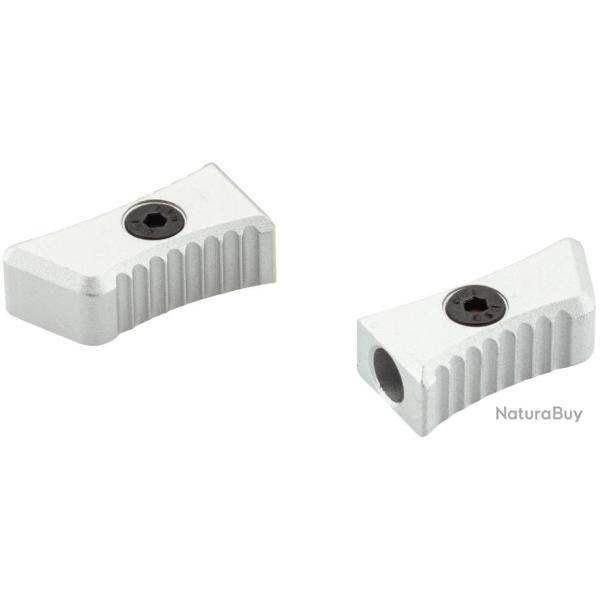 GRIP POUR LEVIER D'ARMEMENT M4 AIRSOFT SILVER