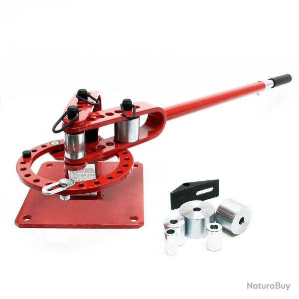 Cintreuse de tubes atelier universelle presse  cintrer plier acier rond carr rouge 16_0000774
