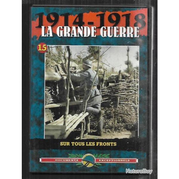 1914-1918 la grande guerre , vol 15 sur tous les fronts , guerre � l'est , chars de combat, dvd