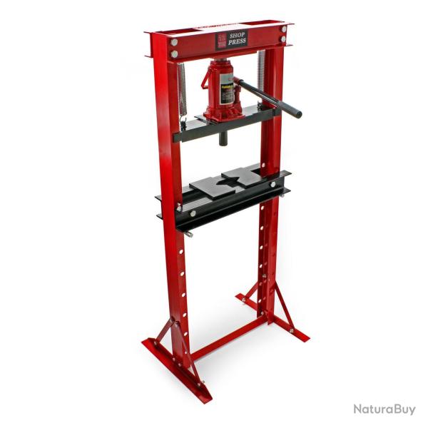 Presse hydraulique presse atelier presse  cadre 12 tonnes presse  cremaillere rouge 16_0000571