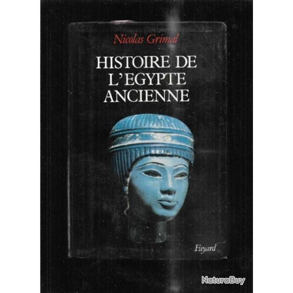 histoire de l'�gypte ancienne de nicolas grimal