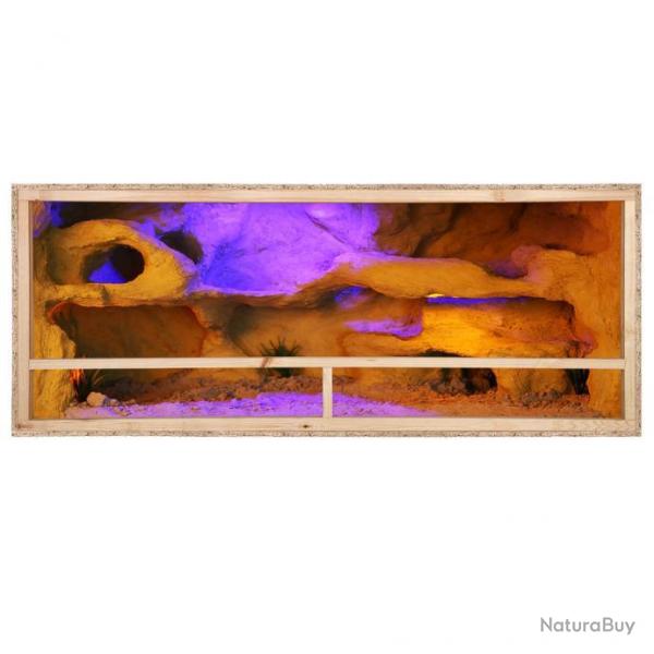 Terrarium 120x50x50 cm reptile serpent lezard terrarium OSB XXL reptile cielterre-commerce