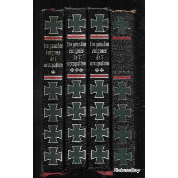 les grandes �nigmes de l'occupation  en 4 volumes jean dumont  et collectif