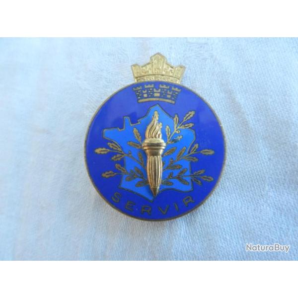 ancien insigne Police Municipale - �maill�