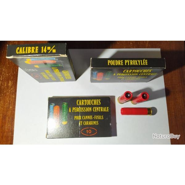 1 bo�te neuve de chevrotines 12 grains calibre 14mm