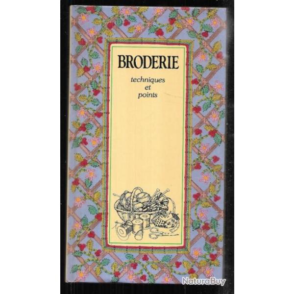 broderie techniques et points