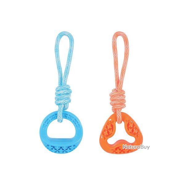 JOUET TPR ROND SAMBA 26CM BLEU