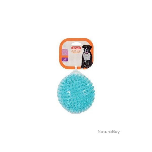 JOUET TPR BALLE PIC POP 13CM TURQUOISE