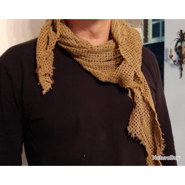 British paratrooper scrim scarf WW2 �charpe para ww2