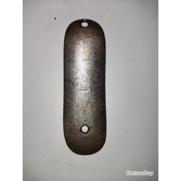 Plaque de couche  de fusil Suisse schmidt Rubin K31