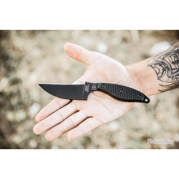 Couteau TOPS Unzipper Lame Acier Carbone 1095 Manche G10 Etui Kydex Made In USA TPUNZ01