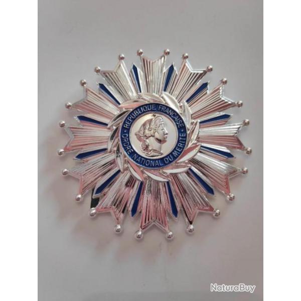 Plaque de Grand Officier de l'ordre national du M�rite ONM