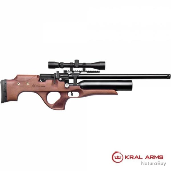 Carabine PCP KRAL Puncher Knight Wood 4.5 / 5.5mm - 19,9 Joules + VID�O HAUTE PUISSANCE
