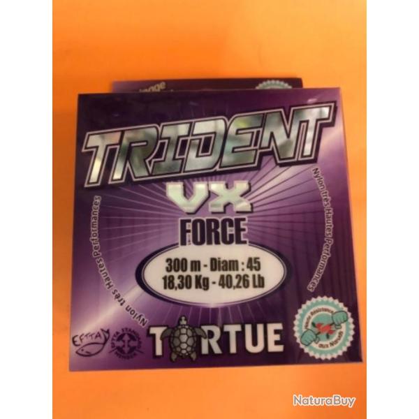 300 m nylon 45/100 trident vx force p�che mer