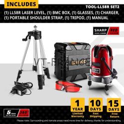 Niveau Laser Rotatif 360 Auto Nivelant 6 Points-LL58R SET2 20260729082514