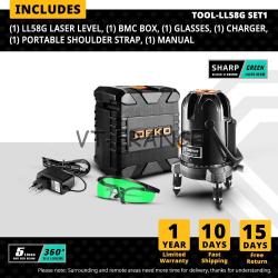 Niveau Laser Rotatif 360 Auto Nivelant 6 Points-LL58G SET1 20260729082514