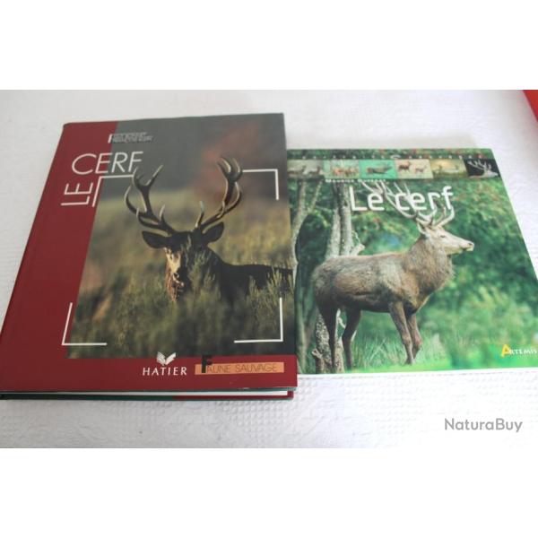 Lot 2 ouvrages le cerf