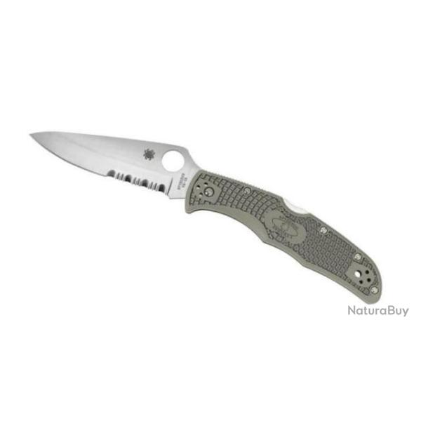 C10PSFG-Couteau de poche Spyderco Endura 4 Vert