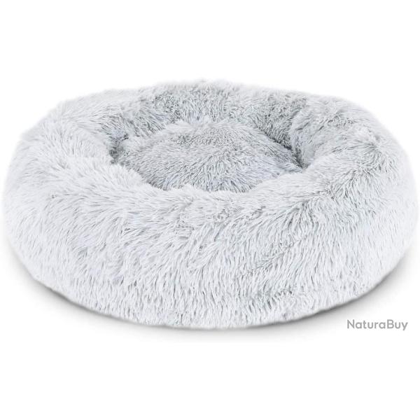 Coussin lit gris clair pour chiens - 120 cm diam�tre - Livraison gratuite et rapide