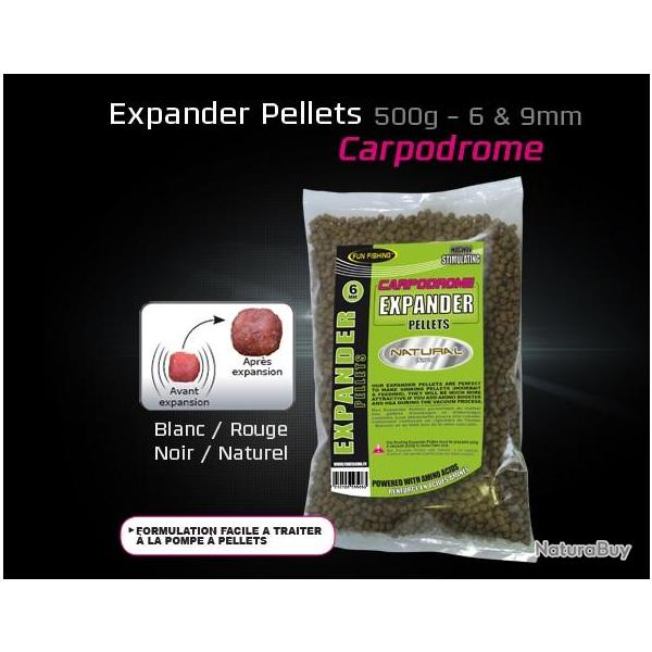 PELLETS EXPENDABLE FUN FISHING 8MM 500GR NPC Blanc