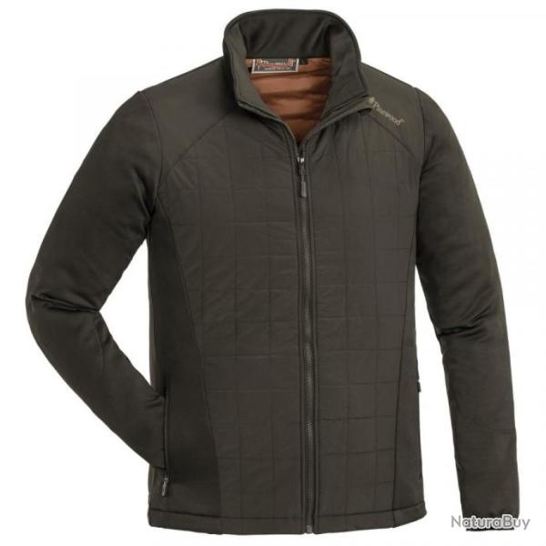 VESTE PINEWOOD THELON PADDED SUEDE BROWN