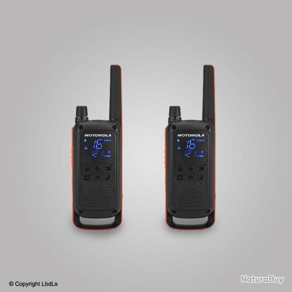 Pack de 2 portatifs Motorola T82 (avec chargeur)