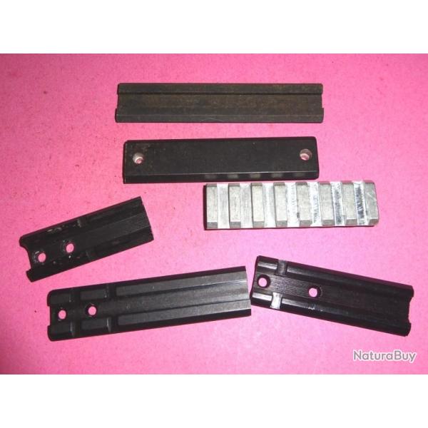 embase rail type picatinny etc entires et coupes - VENDU PAR JEPERCUTE (D21J112)