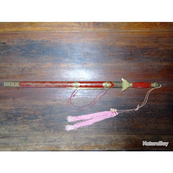 Grande double �p�e chinoise de type JIAN - reproduction ancienne - BE