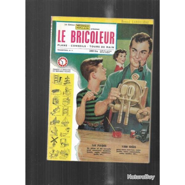 le bricoleur 9 par m�canique populaire 1956 meubles d'�poque, biblioth�ques, bois �chou�