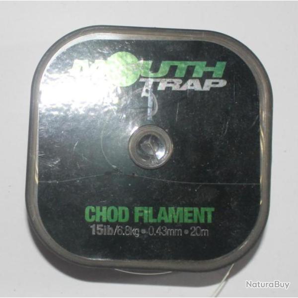 Nylon Korda Mouth Trap Chod Filament 15lb