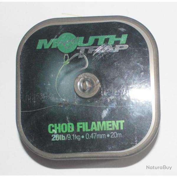 Nylon Korda Mouth Trap Chod Filament 20lb