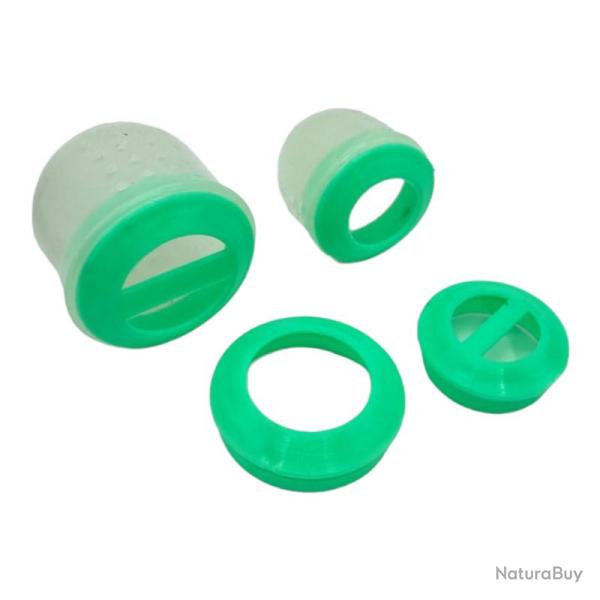 Coupelle Squeze Rubber Cup Blister 2 pcs Dk Tackle