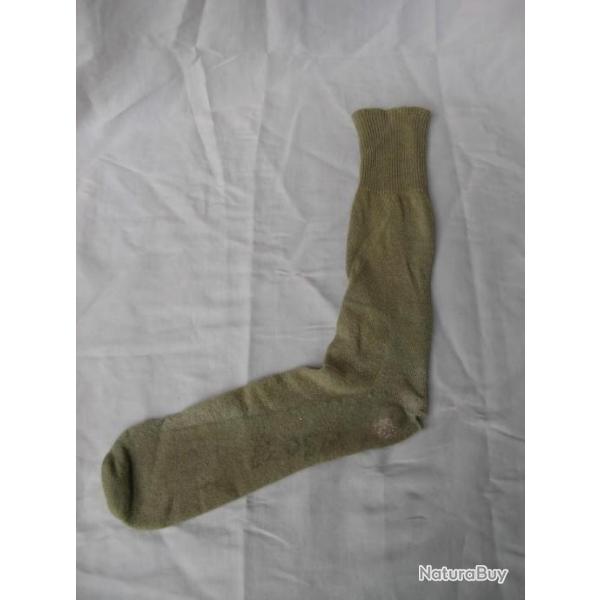 WW2 US UNE CHAUSSETTE MILITAIRE �PAISSE AM�RICAINE TAILLE APPROXI 44/45